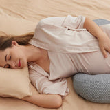 Doomoo Buddy barošanas un grūtniecības spilvens Tetra Jersey Green 