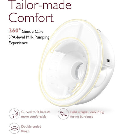 Momcozy nešiojamas belaidis pientraukis M5