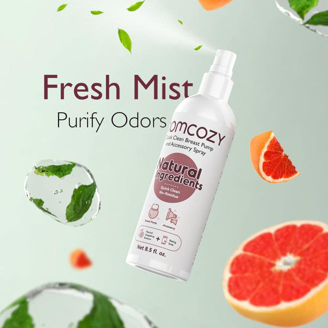 Momcozy nešiojamų pientraukių purškiamas valiklis