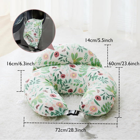 Momcozy prisitaikanti maitinimo pagalvė, green forest