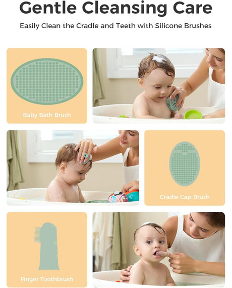 Momcozy rinkinys kūdikių priežiūrai, 10 priedų