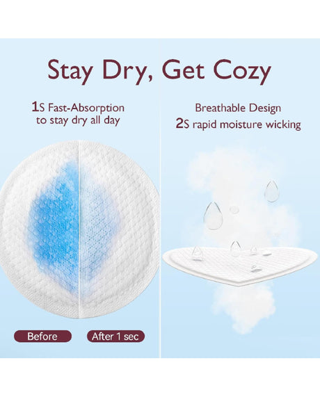 Momcozy itin ploni vienkartiniai žindymo įklotai į liemenėlę, 60 vnt.