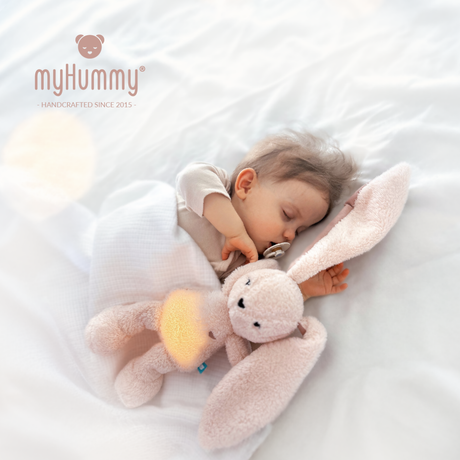 myHummy 5in1 migdukas-šildyklė Zuikis rožinis