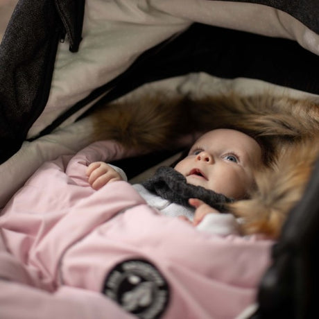 Easygrow žieminis vokelis kūdikiui Nature 2025 Pink