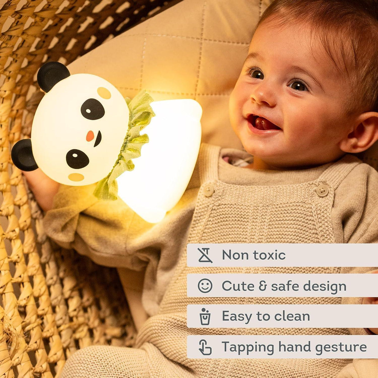 Taf Toys naktinė lemputė Little Panda