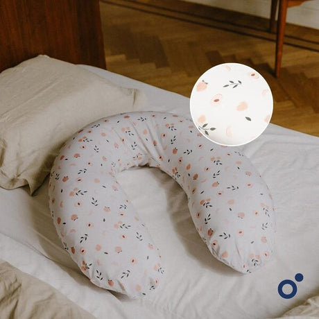 Doomoo Buddy maitinimo ir nėštumo pagalvė Peaches, 180 cm