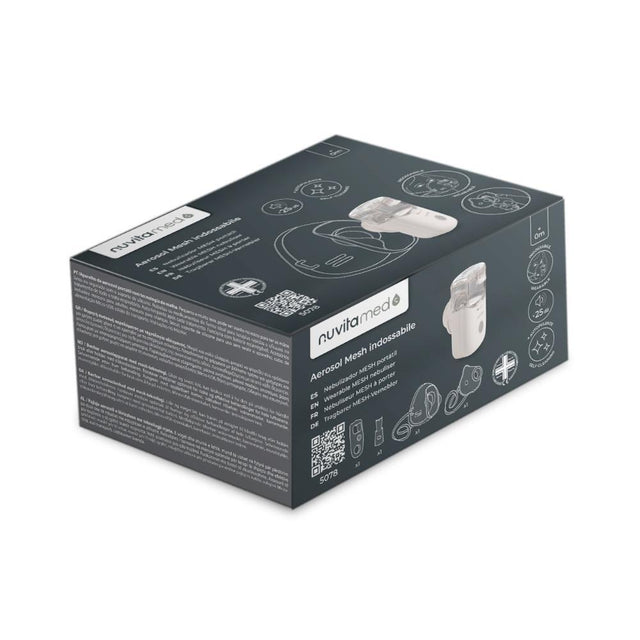 Nuvita nešiojamas MESH inhaliatorius vaikams ir suaugusiems