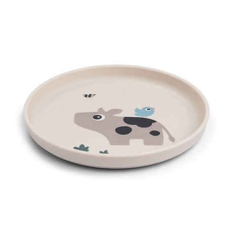 Valmistanud Deer libisemisvastane plaat Foodie Happy clouds Pulber