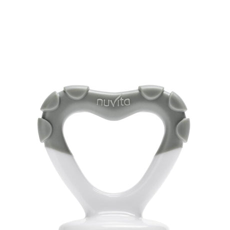 Nuvita Flavorillo 2in1 kieto maisto ir vaisių maitintuvas-kramtukas Sage Green