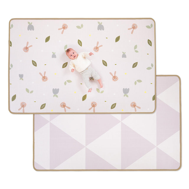 Taf Toys dvipusis vandeniui atsparus putų kilimėlis Roll & Play, 130×200