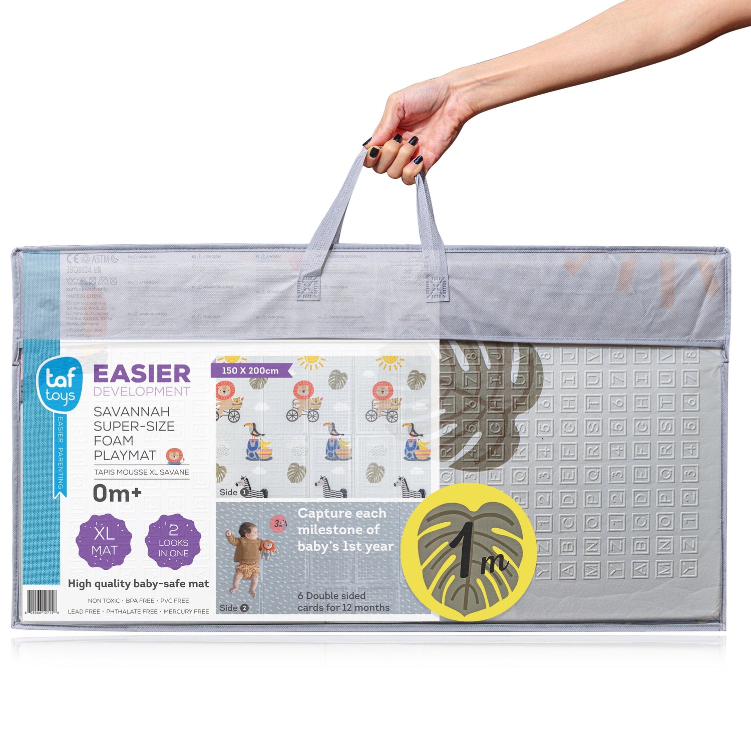 Taf Toys abpusēja mīksta grāmata mazuļiem "Pasaka"