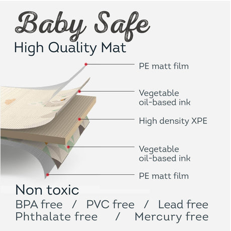 Taf Toys kahepoolne pehme raamat väikelastele "Lugu"