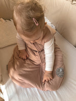 Natulino NATURALS trisluoksnis kūdikio miegmaišis GOTS powder pink (rausvos spalvos)