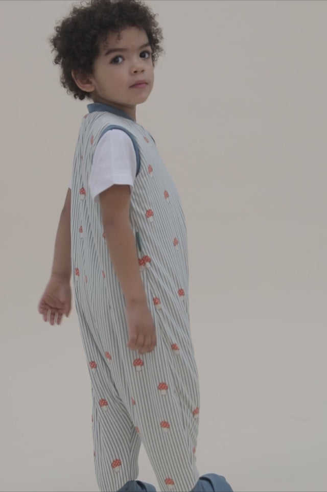 Molis&Co pižama - miegmaišis su kojytėmis ir atverčiamomis kojinėmis TOG 1 Mushrooms