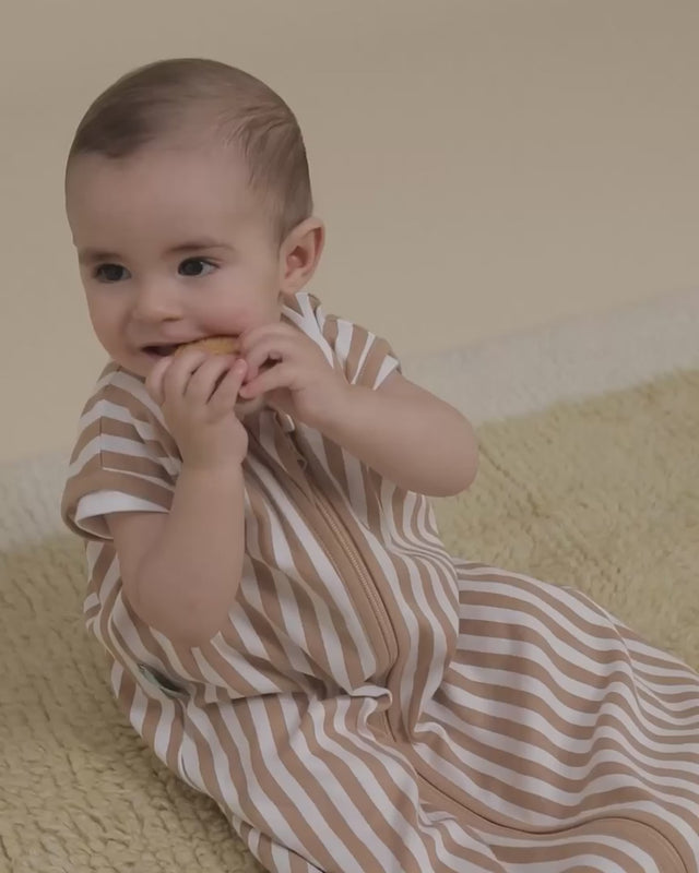 Molis&Co kūdikio miegmaišis TOG 0.5 Sand Stripes