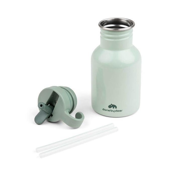 Izgatavojis Deer nerūsējošā tērauda dzērājs ar salmiem Elphee Blue 