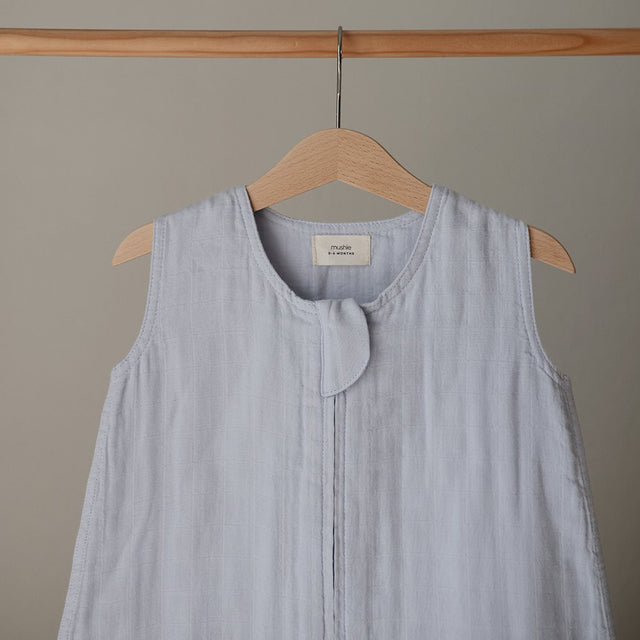 Mushie muslino miegmaišis kūdikiui Baby Blue (Tog 0.5)
