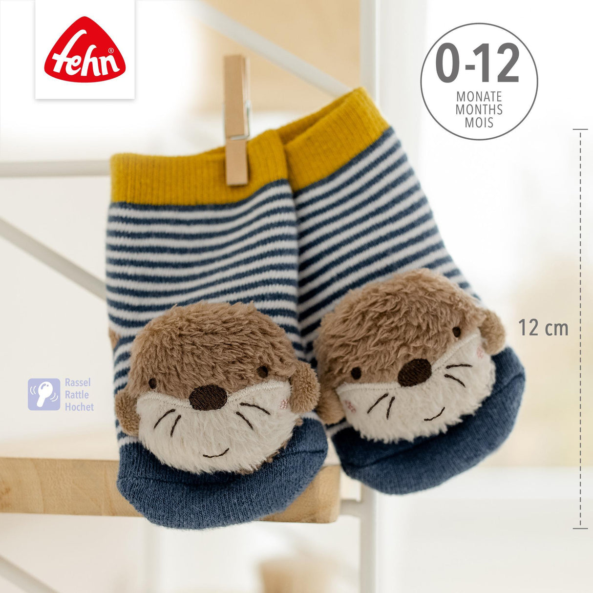 Sākums › Apavi › Fehn apavi - čības ar grabulīšiem mazulim "Koala" 