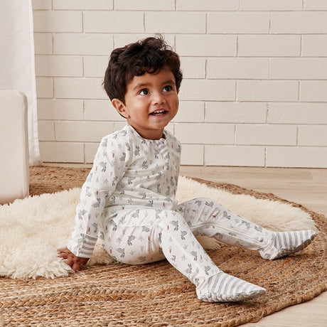 Love To Dream™ šliaužtinukas kūdikiui (baltas / pilkas)