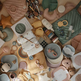 Mushie čiulptuko laikiklis Luna Blush