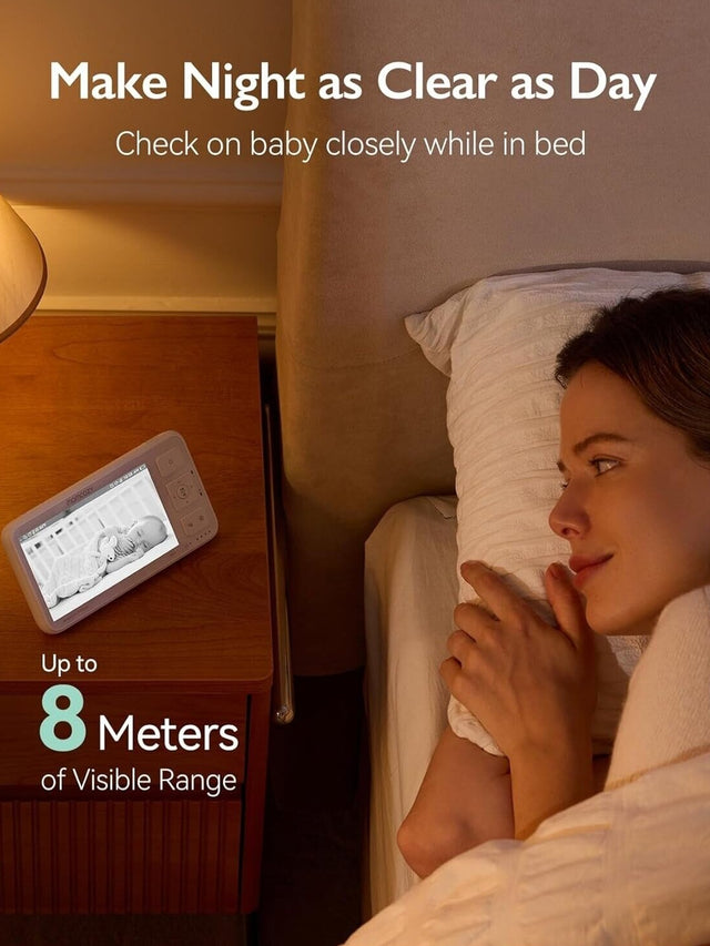 Momcozy videoauklė 5.5 colių Full HD BM03