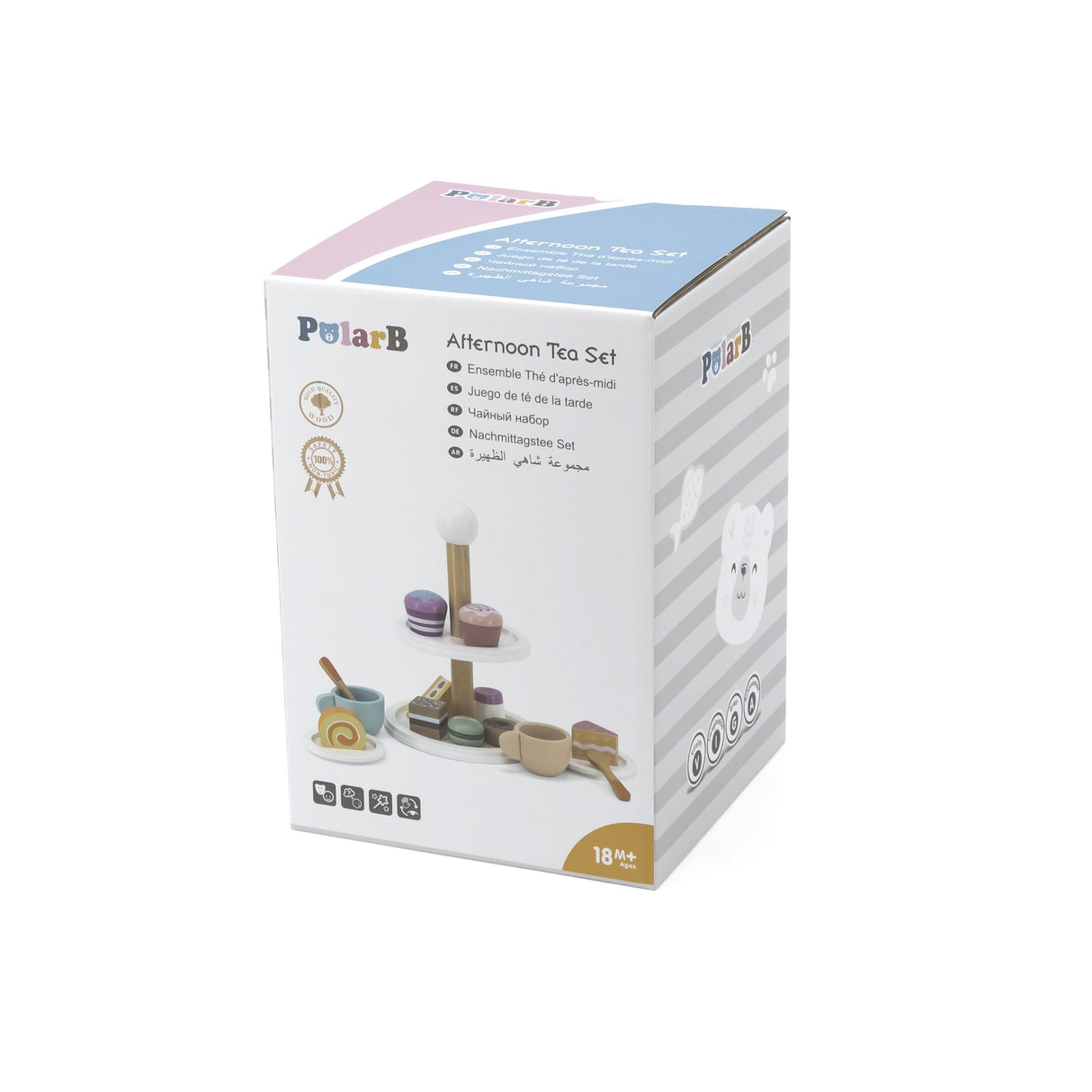 Taf Toys kahepoolne pehme raamat väikelastele "Lugu"