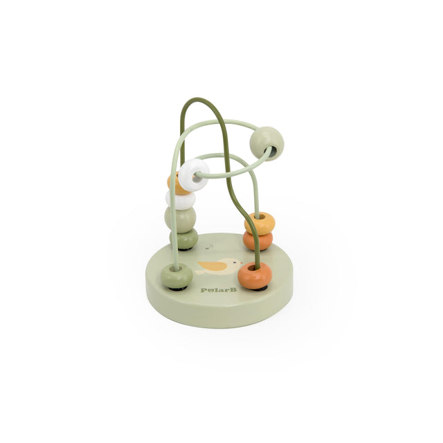 PolarB medinis karoliukų labirintas (įvairios spalvos)