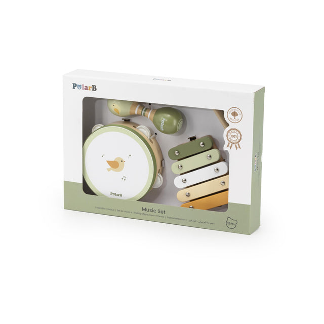 PolarB muzikos instrumentų rinkinys Bird Multicolor