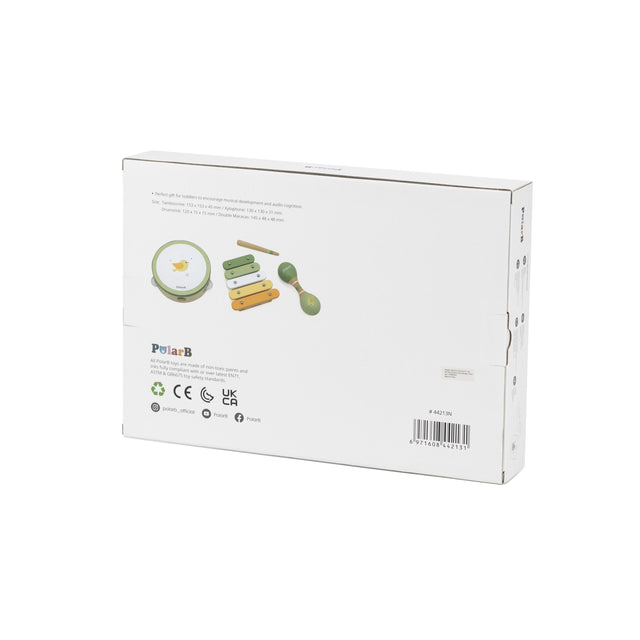 PolarB muzikos instrumentų rinkinys Bird Multicolor