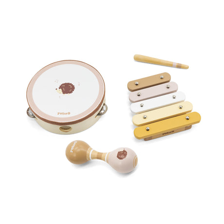 PolarB muzikos instrumentų rinkinys Hedgehog Multicolor