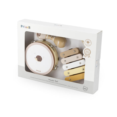 PolarB muzikos instrumentų rinkinys Hedgehog Multicolor
