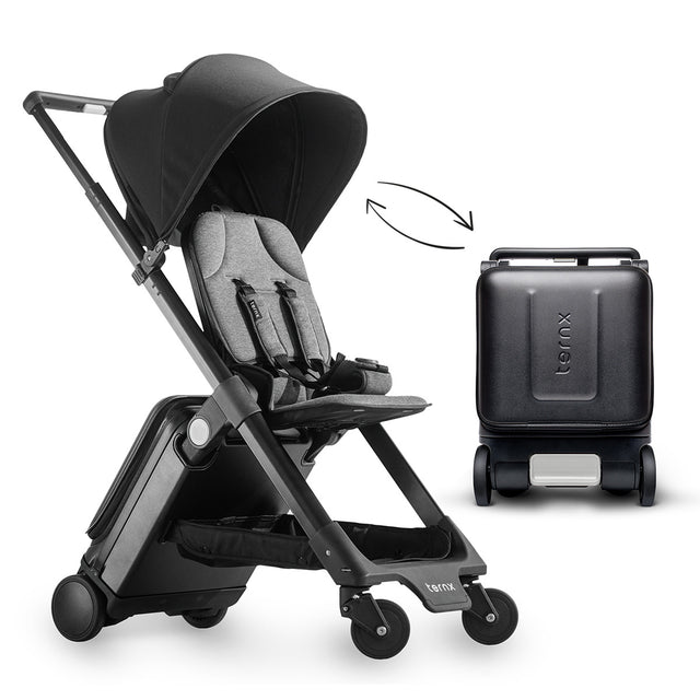 TernX Carry On 2in1 kelioninis vežimėlis-lagaminas