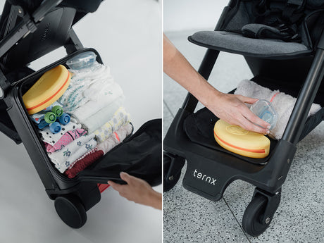 TernX Carry On 2in1 kelioninis vežimėlis-lagaminas