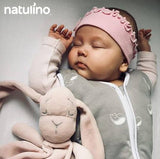 Natulino BabyComfort dvisluoksnis kūdikių miegmaišis (animals grey / white spalva)