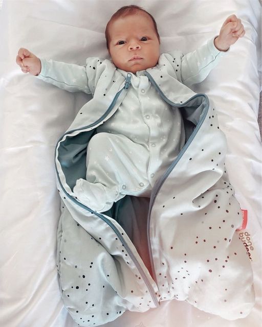 Done by Deer miegmaišis kūdikiui "Miegelis" Tog 2.5 (melsvas) (4833451901010)