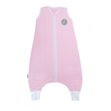 Natulino LITTLE WALKERS dvisluoksnis kūdikio miegmaišis Pink Waves / White