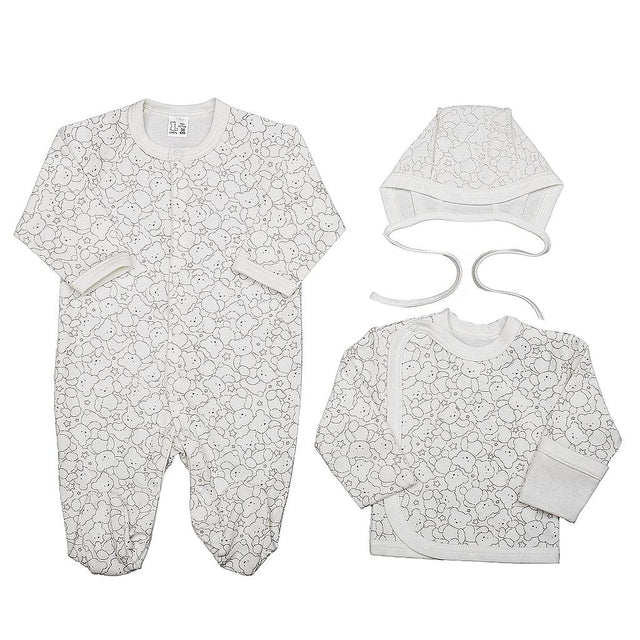 Lorita 3 dalių kraitelė "Tedi" (100% medvilnė)