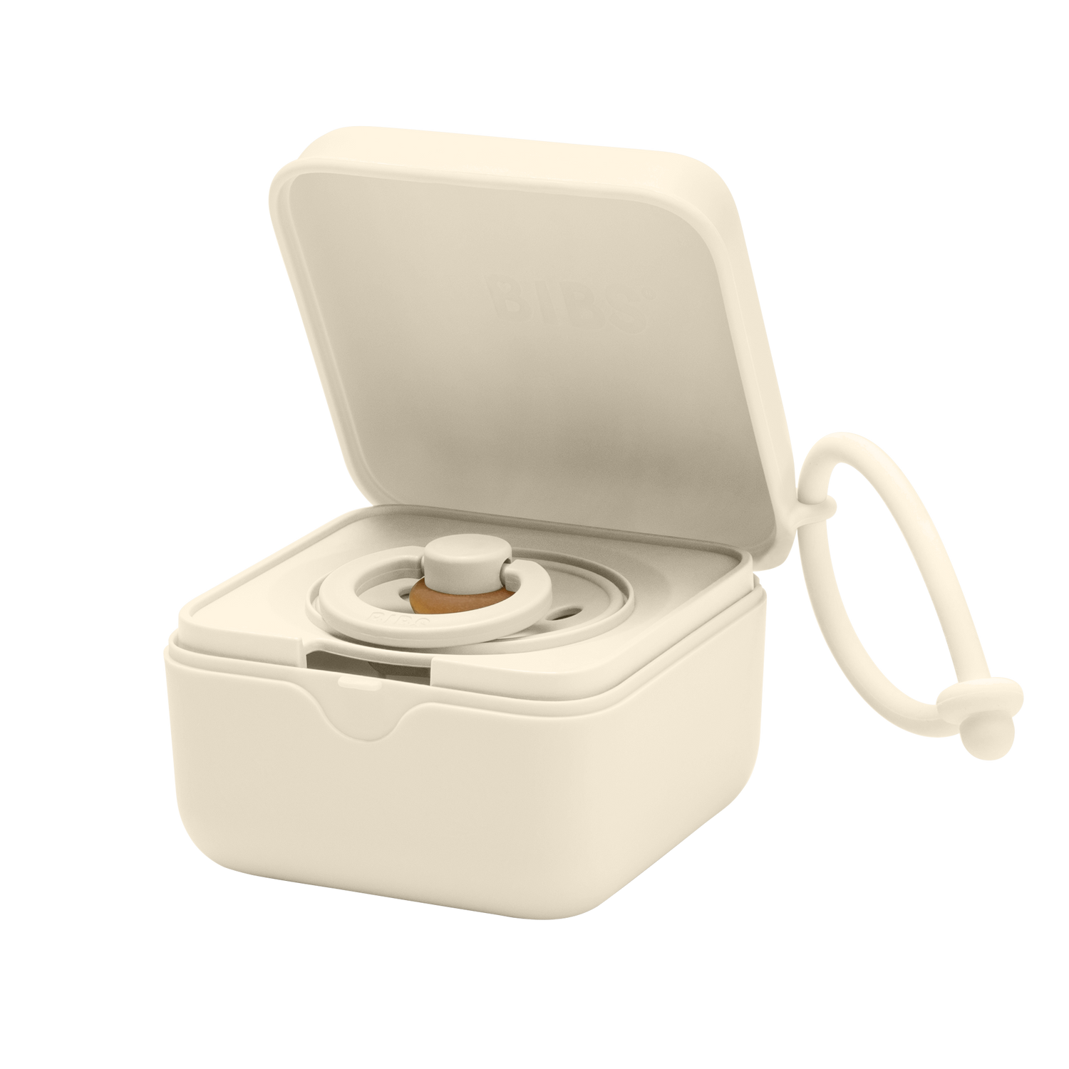 BIBS knupja maciņš - uzkodu kastīte Ivory 