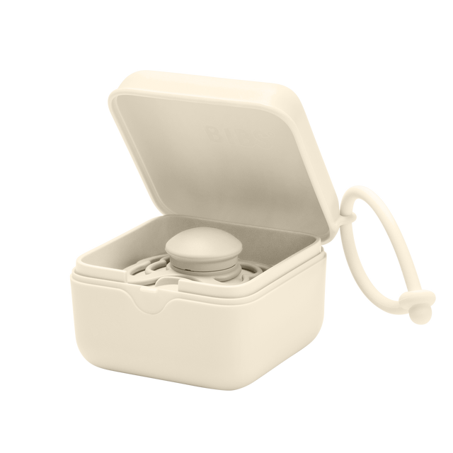BIBS čiulptuko dėklas - užkandžių dėžutė Ivory