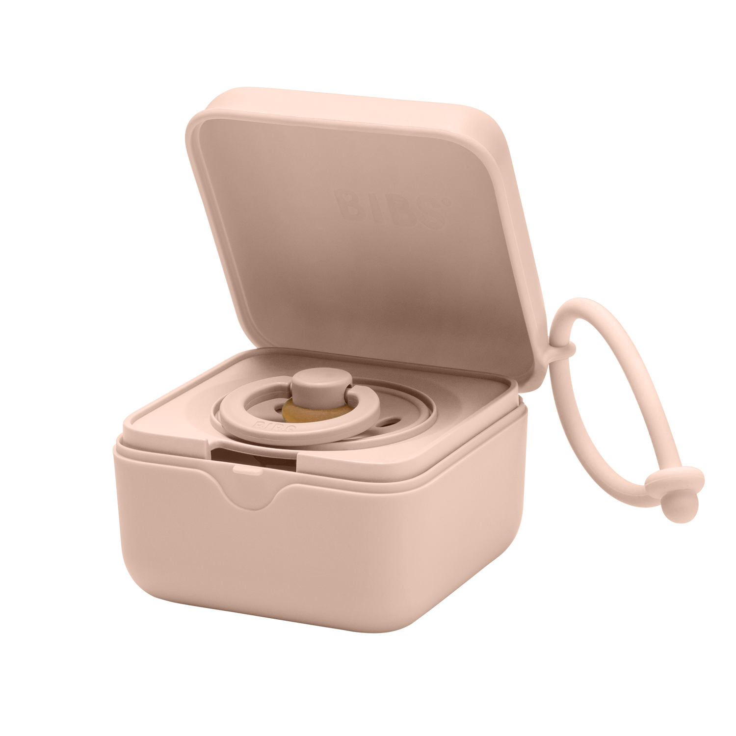 BIBS čiulptuko dėklas - užkandžių dėžutė Blush