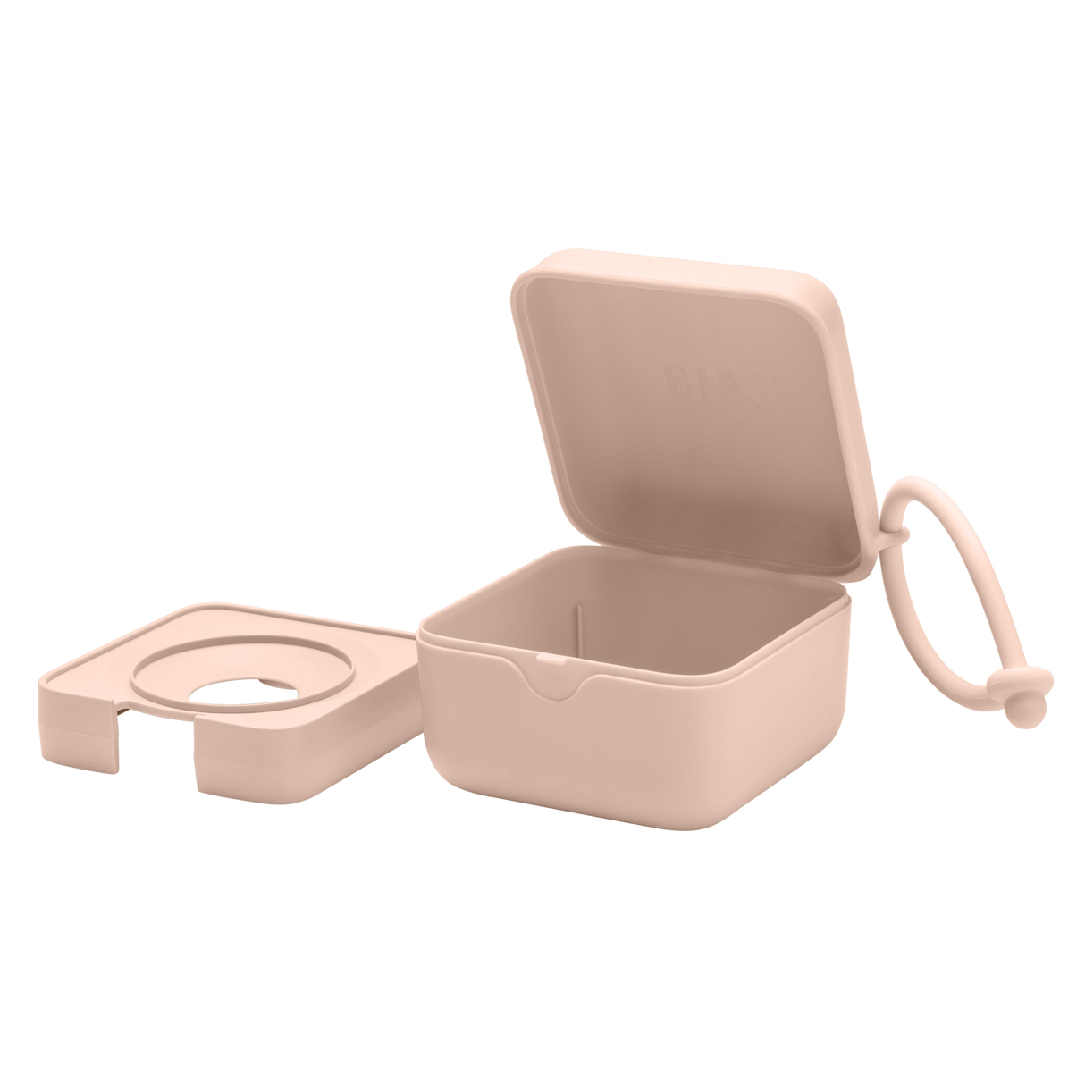 BIBS čiulptuko dėklas - užkandžių dėžutė Blush