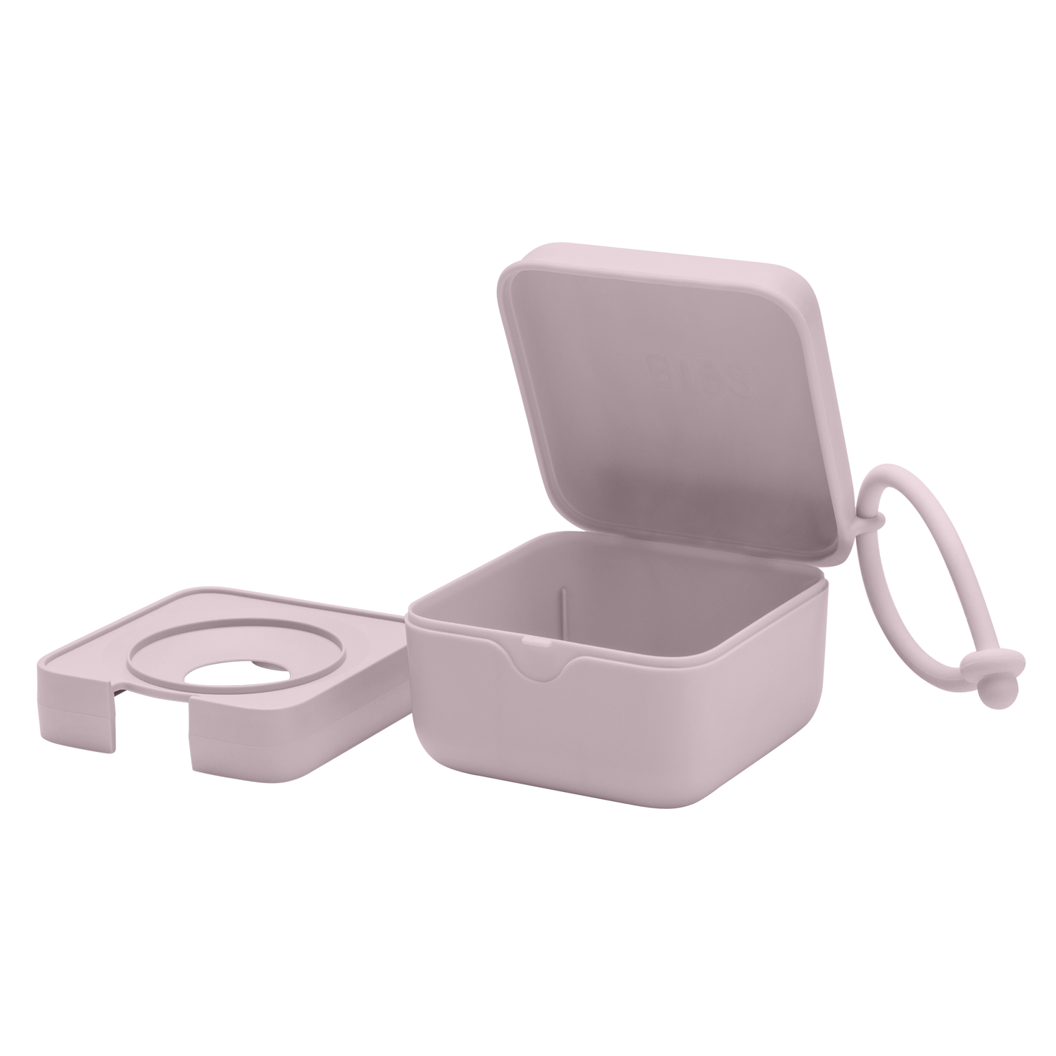 BIBS lutikohver - suupistekarp Dusky Lilac 