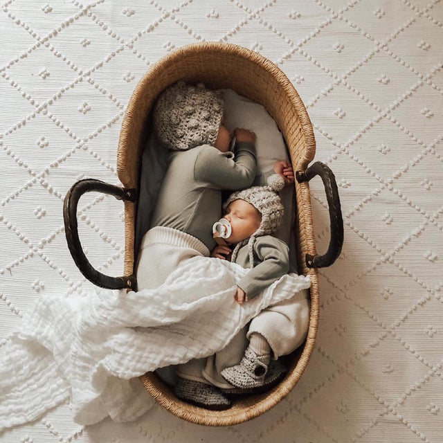 BIBS čiulptukų rinkinys 1 dydis (0 - 6 mėn.) Vanilla / Blush (4798718476370)