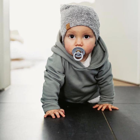 BIBS čiulptukų rinkinys 2 dydis (6 - 18 mėn. šviečiantys tamsoje) Blush Night / Vanilla Night (4927877087314)