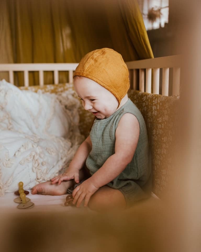 BIBS čiulptukų rinkinys 1 dydis (0 - 6 mėn.)  Honey Bee / Olive (4927872630866)