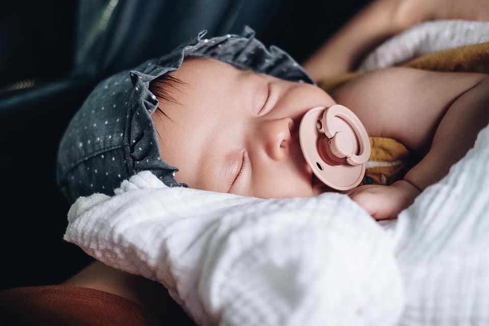 BIBS čiulptukų rinkinys 1 dydis (0 - 6 mėn.) Vanilla / Blush (4798718476370)