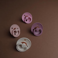 BIBS čiulptukų rinkinys 2 dydis (6 - 18 mėn.) Lavender/ Baby Pink (4883016876114)
