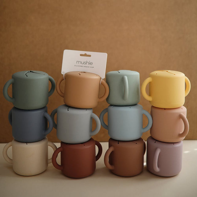 Mushie užkandžių indelis (Cambridge Blue)