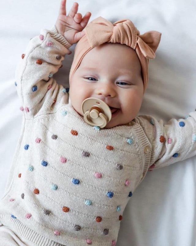 BIBS čiulptukų rinkinys 2 dydis (6 - 18 mėn.) Vanilla / Blush (4918753951826)