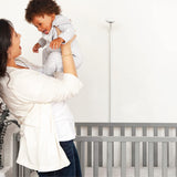Nanit Pro Baby Monitor + Floor Stand mobilioji auklė su stovu, naktine šviesa ir kvėpavimo monitorius